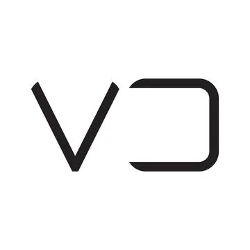 Vj initial letter vector logo icon Stock Illustration