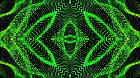 VJ Kaleida Unfold Looping Animation Vidéo 58764211