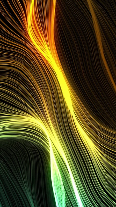 VJ light waves beating abstract background veins 2160 on 3840 Stock Footage 276805018