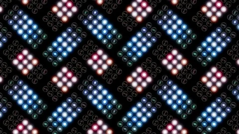 VJ Lights in Motion Loop Background 05 Stock Footage 248612667
