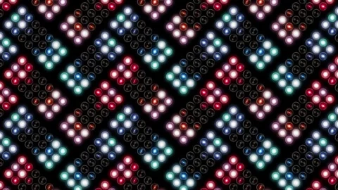 VJ Lights in Motion Loop Background 04 Stock Footage 248612670