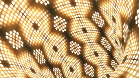 VJ Lights Tunnel Loop Background 2 Stock Footage 248631688