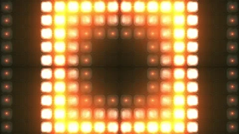 VJ Lights of Wall Loop Background 2 Stock Footage 248629910
