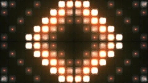 VJ Lights of Wall Loop Background 1 Stock Footage 248629914