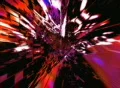 VJ Loop 024 : Flying Red Geometric Footage
