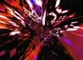 VJ Loop 024 : Flying Red Geometric Web Footage