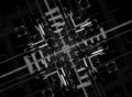 VJ Loop 036 : Flying White Geometries Web Footage