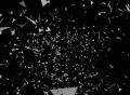 VJ Loop 071 : Paper Explosion Blue Web Footage