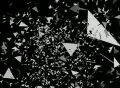 VJ Loop 072 : Paper Explosion Silver 1 Web Footage