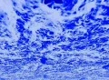 VJ Loop 084 : 3D Flying - Weird Planet Blue Web Footage