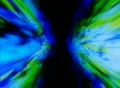 VJ Loop 093 : Stargate - Green & Blue 3 Footage