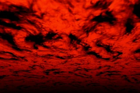 VJ Loop 116 : 3D Flying - Red Hell 2 Stock Footage 272817