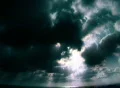 VJ Loop 152 : Sunset Cloudscape BW Footage