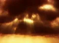 VJ Loop 153 : Glowing Sunset Cloudscape Web Footage