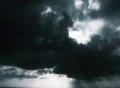 VJ Loop 156 : Sunset Cloudscape BlueSunset Cloudscape BW Footage