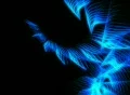 VJ Loop 220 : Stroke 3D 01 Blue Web Footage