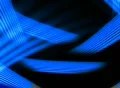 VJ Loop 233 : Stroke 03 Blue Footage