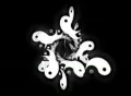 VJ Loop 314 : YingYang S 02 White Footage