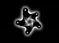 VJ Loop 315 : YingYang S 03 Black Footage
