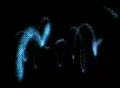 VJ Loop 378 Spiral Particles 2 Blue Footage