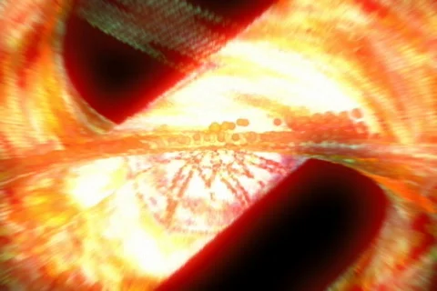 VJ Loop 384 Particles World 5 스톡 동영상 333837