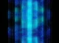 VJ Loop 394 Blue Cylinder Web Footage
