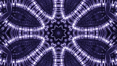 Vj loop 3d illustration of star shapes motion design dj loop Stock Footage 142927025