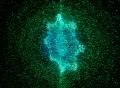 VJ Loop 402 Particle World 7 Web Footage