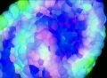 VJ Loop 404 3D Balls Blue Glow Web Footage