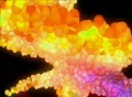VJ Loop 408 3D Balls Orange Glow Footage