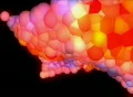 VJ Loop 411 3D Balls Pink Glow Footage
