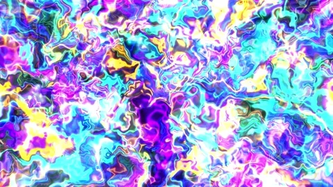 VJ loop abstract colorful liquid creative 4K video background Stock Footage 300776916