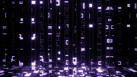 VJ Loop Abstract drop of multicolored background. Stock Footage 165182383