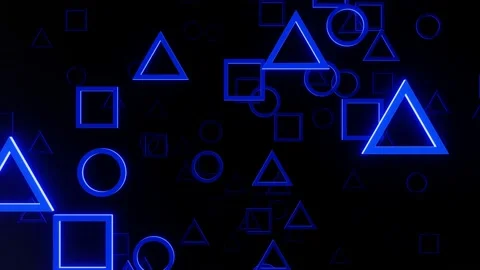 VJ Loop Abstract Figure Background. Stock Footage 163665811