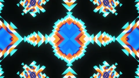 VJ Loop Abstract looped multicolored background Stock Footage 173534525