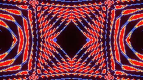 VJ Loop Abstract orange pattern Stock Footage 173533393