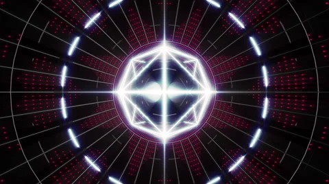 VJ Loop Abstract Pink Core 库存影片 51580343