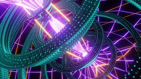VJ Loop Abstract Power Generator. Stock Footage 167991282
