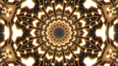 VJ Loop Abstract Warm Lights 1 库存影片 51373443