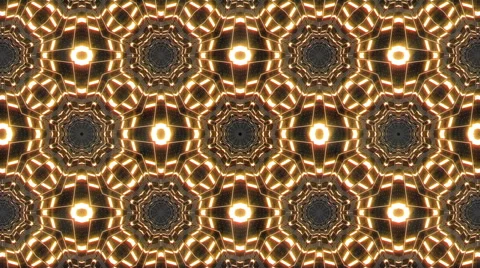 VJ Loop Abstract Warm Lights 7 库存影片 51373867