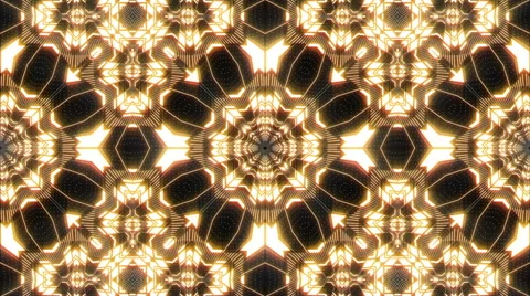 VJ Loop Abstract Warm Lights 13 库存影片 51374508