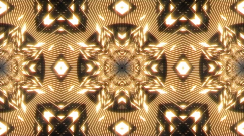 VJ Loop Abstract Warm Lights 15 库存影片 51374737