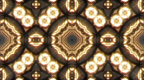 VJ Loop Abstract Warm Lights 16 库存影片 51374875