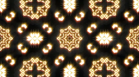 VJ Loop Abstract Warm Lights 18 库存影片 51442031