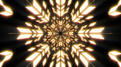 VJ Loop Abstract Warm Lights 19 库存影片 51442079