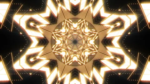 VJ Loop Abstract Warm Lights 21 库存影片 51442834