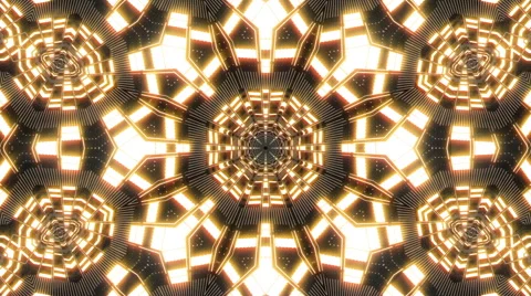 VJ Loop Abstract Warm Lights 23 库存影片 51443189
