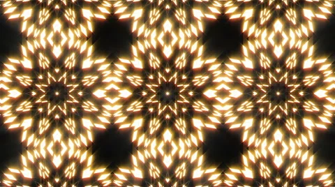 VJ Loop Abstract Warm Lights 24 库存影片 51443328