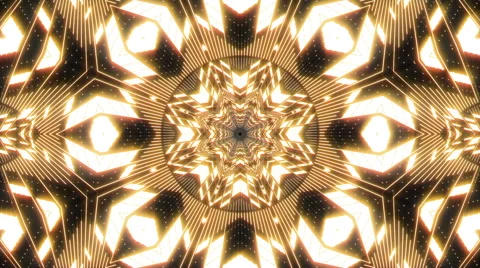 VJ Loop Abstract Warm Lights 25 库存影片 51443602