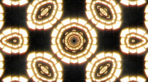 VJ Loop Abstract Warm Lights 28 库存影片 51443767